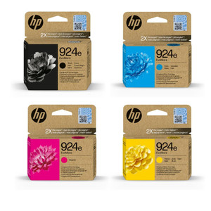 HP 924E EvoMore Ink Cart 4 Colour Pack   HP 924E EvoMore Ink Cart 4 Colour Pack
