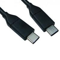 Cartridge World USB 3.1 Type-C (M) to USB 3.1 Type-C (M) 1m Black OEM Data Cable 