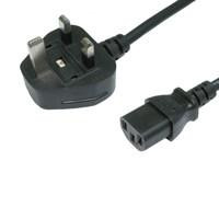 Cartridge World UK Mains to IEC Kettle 10m Black OEM Power Cable 