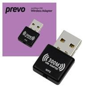 Prevo USBW4 300Mbps N300 USB Wireless Network Adapter   Prevo USBW4 300Mbps N300 USB Wireless Network Adapter