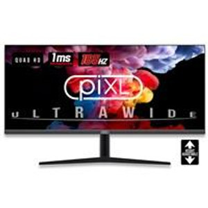  piXL 34-inch UWQHD UltraWide 165Hz Gaming Monitor 