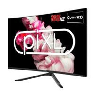  piXL CM27GF6D 27 Inch Curved Frameless Monitor, 165Hz, 6ms 