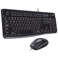  Logitech MK120 Wired Keyboard and Mouse Combo for Windows 