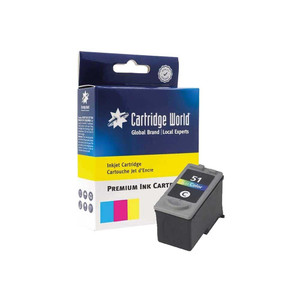 Cartridge World Compatible with Canon CL-51 Cyan Magenta Yellow Inkjet Cartridge Cartridge World Compatible with Canon CL-51 Cyan Magenta Yellow Inkjet Cartridge