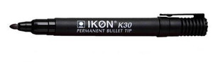 Cartridge World ValueX Permanent Marker Bullet BlackPK10 