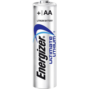  Energizer Ultimate AA Lithium Batteries (Pack 4) - E301535300 