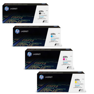 HP Genuine HP LaserJet 659X 4 ColourToner Cartridge Multipack (W2010X,W2011X,W2013X,W2012X)  HP Genuine HP LaserJet 659X 4 ColourToner Cartridge Multipack (W2010X,W2011X,W2013X,W2012X)