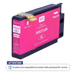 Cartridge World Compatible HP 937e Magenta Ink Cartridge (4S6W7NE) 