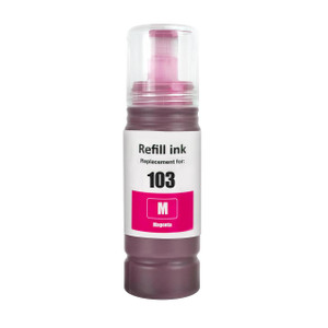 Cartridge World Compatible Epson 103 Ecotank Magenta Ink Bottle - (C13T00S34A)  Cartridge World Compatible Epson 103 Ecotank Magenta Ink Bottle - (C13T00S34A)