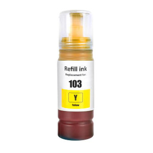 Cartridge World Compatible Epson 103 Ecotank Yellow Ink Bottle (C13T00S44A)  Cartridge World Compatible Epson 103 Ecotank Yellow Ink Bottle (C13T00S44A)