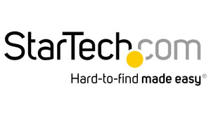 StarTech M.2 Drive Tray for PCIe Expansion Series, logo of StarTech.com with tagline 'Hard-to-find made easy'