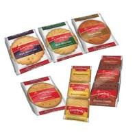 Crawfords Mini Pack Biscuit 100xPK3, assortment of small biscuit packs with colorful packaging for snacks and treats.