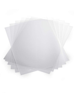 Durable Poly Report Covers A3 Folded To A4 PK50, Clear plastic report covers for binding documents, pack of 50