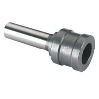 Rapesco Replacement 6mm Punch Cutters PK2, close-up image of the silver punch cutters showing the cylindrical shape and cutting edge.