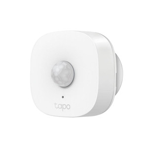 CW Office TP Link Tapo Smart Motion Sensor, white motion detector device for home automation and security.