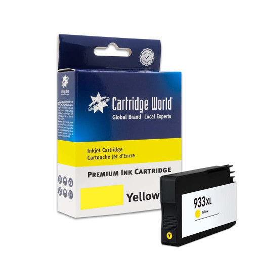 Cartridge World Compatible with HP 933XL High Yield Yellow Inkjet Cartridge CN056AE