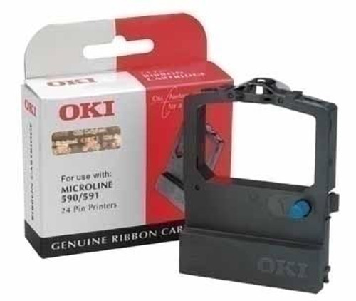 Oki 09002303 Ribbon Black 182/192/320 3M Char Original