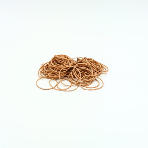 CW Office ValueX Rubber Bands No 16, natural-colored rubber bands, 454g package for office or household use.