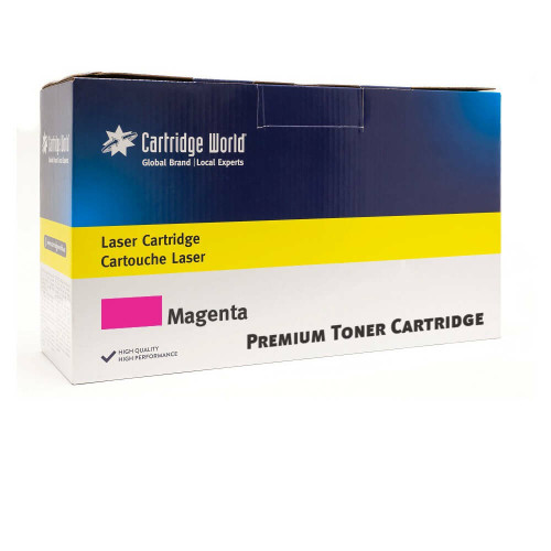 Cartridge World Compatible with Kyocera 1T02HJBEU0 Magenta Toner TK520M