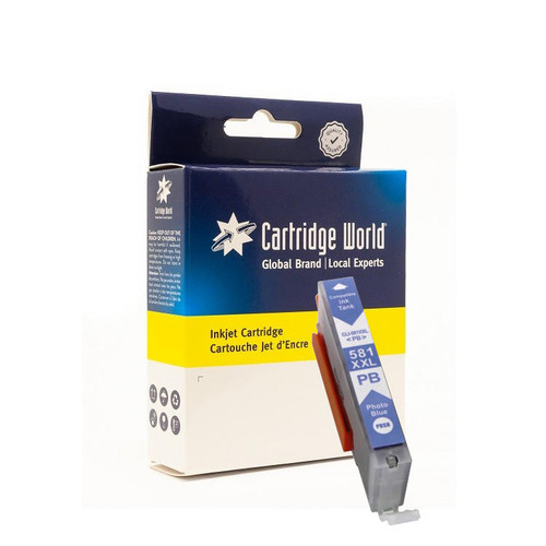 Cartridge World Compatible with Canon CLI-581 XXL Photo Blue 