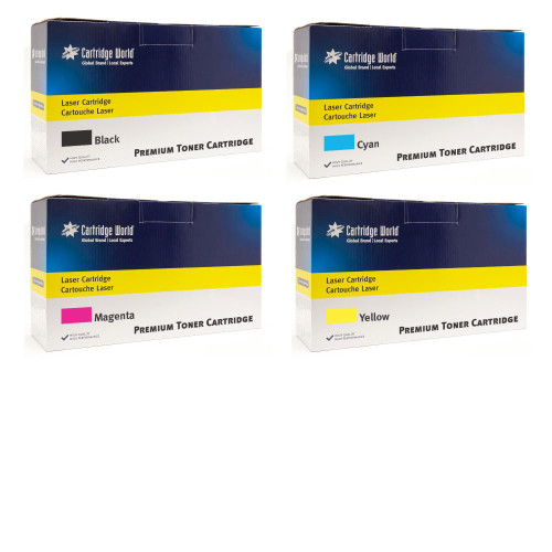 Cartridge World HP 312 Laser Toner Multi-pack Black/Cyan/Magenta/Yellow