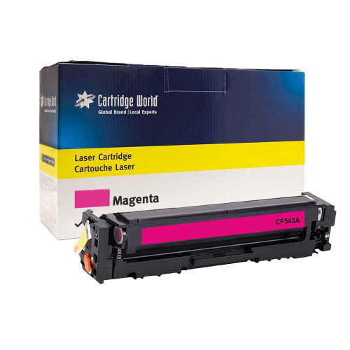 Cartridge World Compatible with HP 203A CF543A Original Magenta LaserJet Toner Cartridge