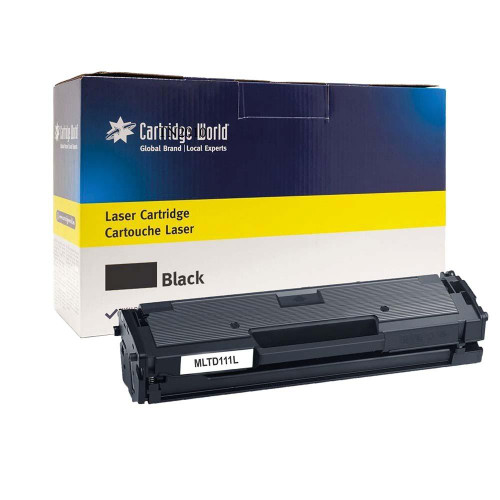 Cartridge World Compatible with Samsung MLT-D111L ELS Black Toner High Capacity Cartridge