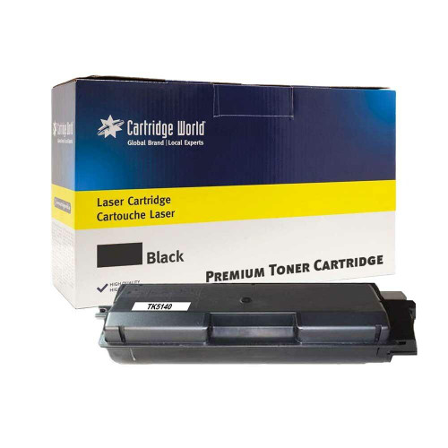 Cartridge World Compatible with Kyocera TK-5140BK Black Toner Cartridge