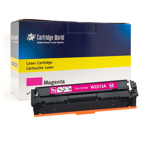 Cartridge World Compatible with HP 207A Magenta Toner Cartridge (W2213A) 