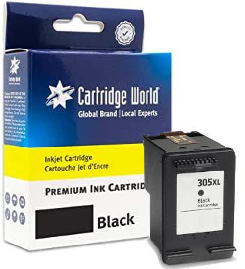 Cartridge World Compatible with HP305XL Black Ink Cartridge 3YM62AE