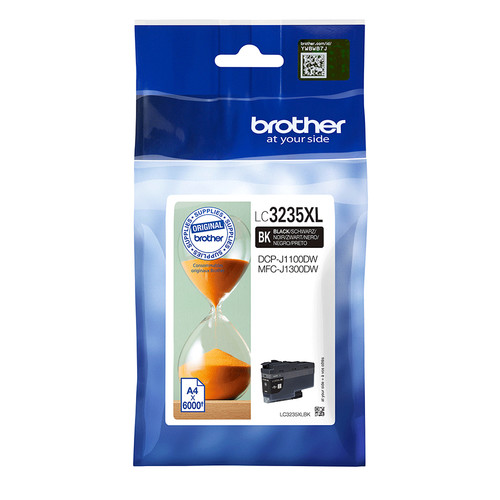 Brother Black High Capacity Ink Cartridge 6K pages - LC3235XLBK - main product image