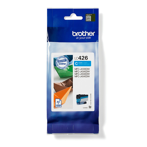Brother Cyan Standard Capacity Ink Cartridge 1.5k pages - LC426C - main product image