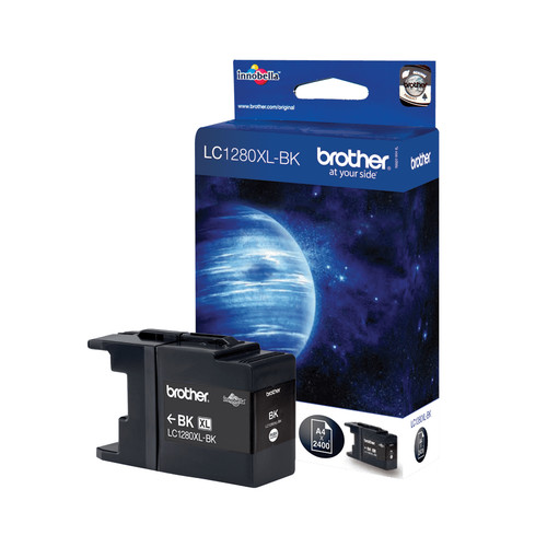 Brother LC1280XLBK Original Black Ink Cartridge - main product image