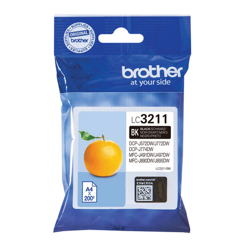 Brother LC-3211BK Ink Cartridge Original Black - main product image