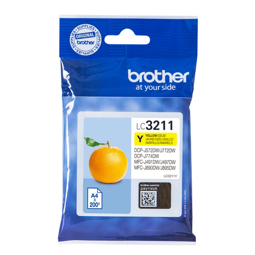 Brother LC-3211Y Ink Cartridge Original Yellow - main product image