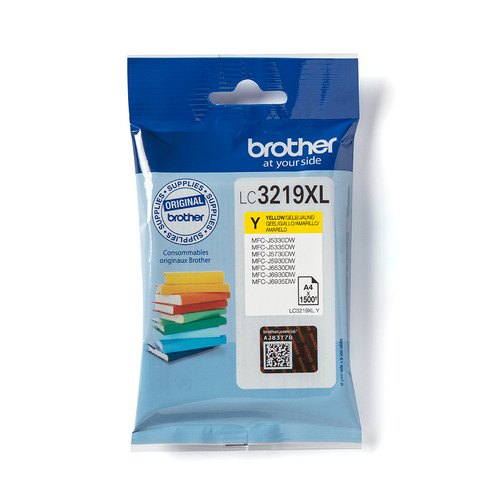 Brother LC-3219XLY Ink Cartridge Original Yellow - main product image