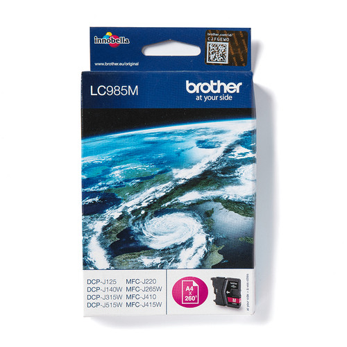 Brother LC985M Original Magenta Ink Cartridge - main product image