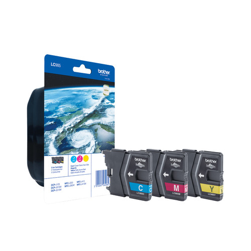 Brother LC-985RBWBP Ink Cartridge Original Cyan,magenta,yellow 3 pc(s) - main product image