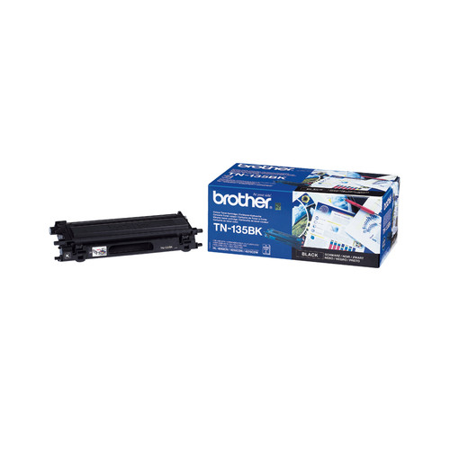 Brother TN135BK Original Black Toner Cartridge - main product image