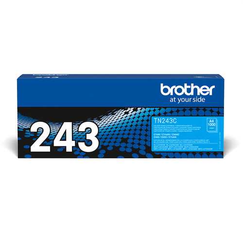 Brother TN-243C Toner Cartridge Original Cyan - main product image