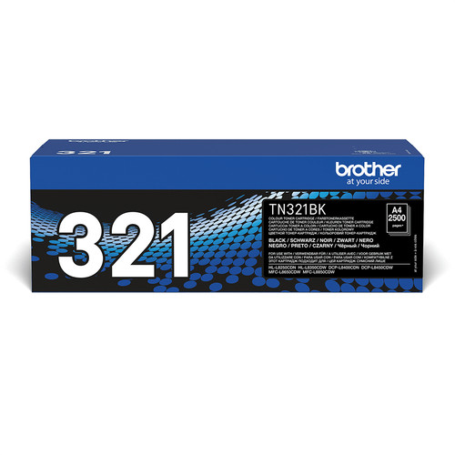 Brother TN-321BK Toner Cartridge Original Black - main product image