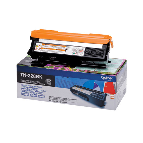 Brother TN-328BK Toner Cartridge Original Black - main product image