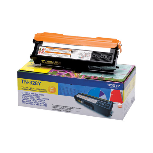 Brother TN-328Y Toner Cartridge Original yellow - main product image