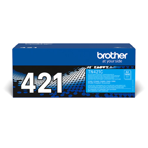 Brother TN-421C Toner Cartridge Original Cyan - main product image