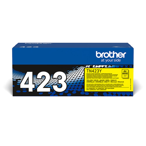 Brother TN-423Y Toner Cartridge Original Yellow - main product image