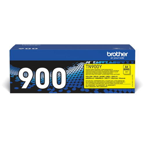 Brother TN-900Y Toner Cartridge Original Yellow - main product image