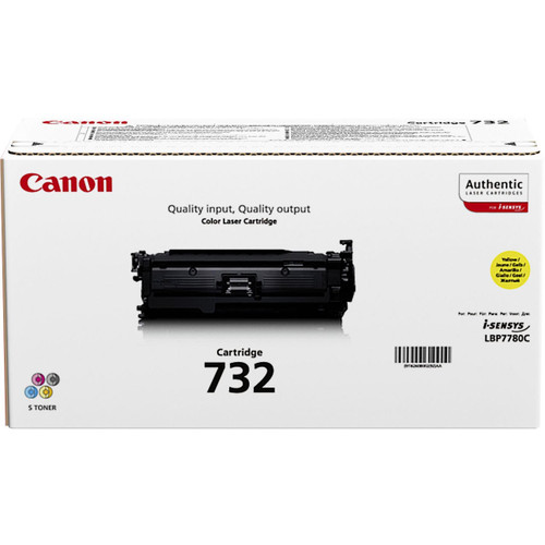 Canon 732Y Original Yellow Toner Cartridge