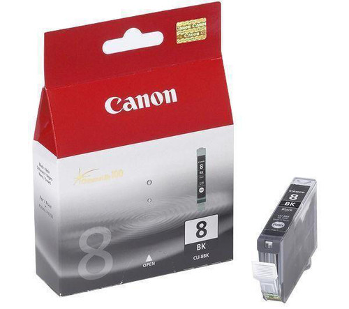 Canon CLI-8 BK w/Sec Original Black Ink Cartridge