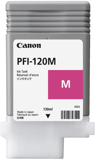 Canon PFI120M Magenta Standard Capacity Ink Cartridge 130ml - 2887C001AA - main product image