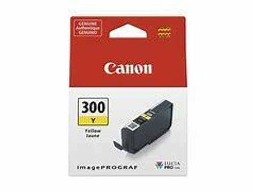 Canon PFI300Y Yellow Standard Capacity Ink Cartridge 14ml - 4196C001